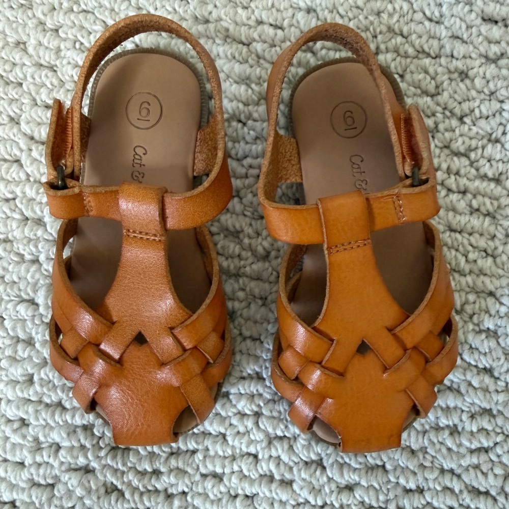 Cat & Jack Toddler Sandals, Size 6